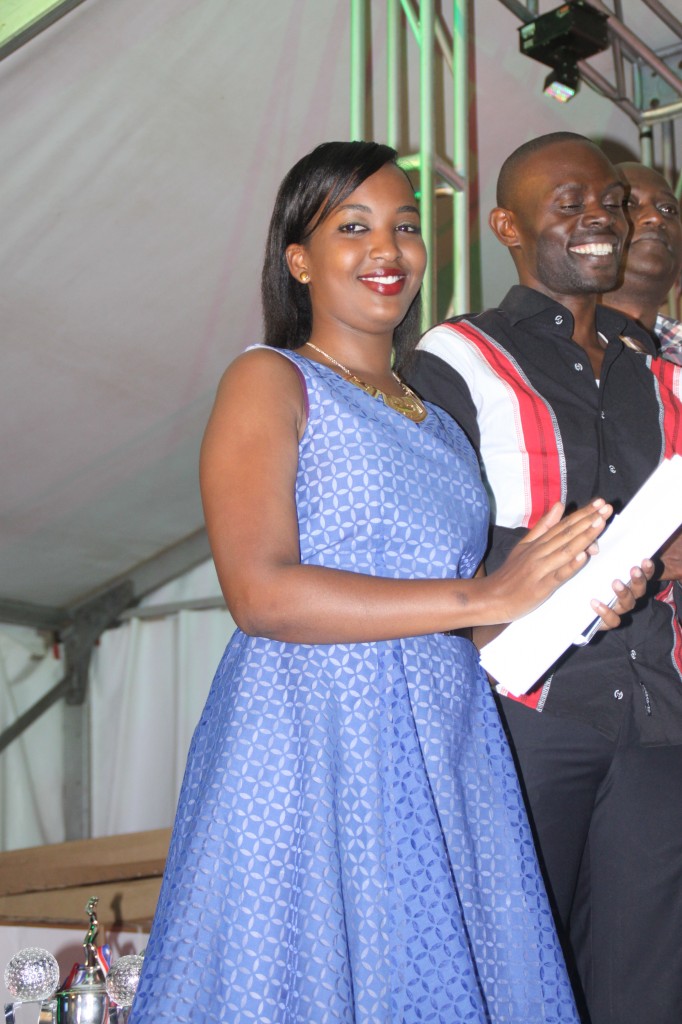 Sweet lovely Tracy Kakuru left horny tycoons pocketing during the Independence Golf Tournament at Palm Valley Kakungulu.