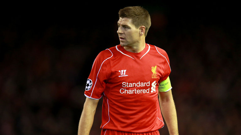 Steven Gerrard Liverpool Skipper looks will be heading out of Liverpool at the end of the season