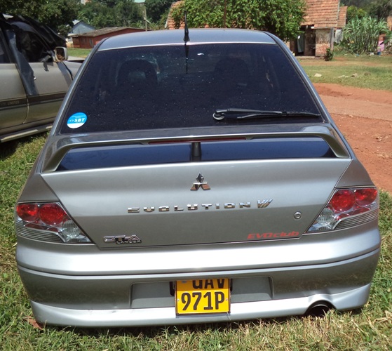 The car that killed KCCA officials