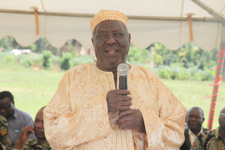 Former Prime Minister Kintu Musoke who was chief Guest during the Tarehe Sita Celebrations in Entebbe praised Museveni for his visionary Leadership.