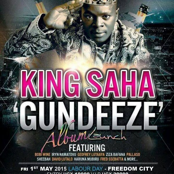Don't miss King Saha in Gundezze Album Launch @ Jazz Bridge this Sunday 3rd May. Entry Fee 10K.