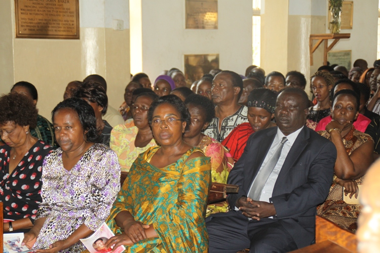 St. John's church was packed to capacity as hundreds of mourners turned up to bid fare well to the Late Lydia Migayo.