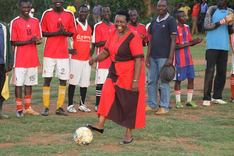Mubangizi organised a football Gala for the youth in Nakiwogo Banga.