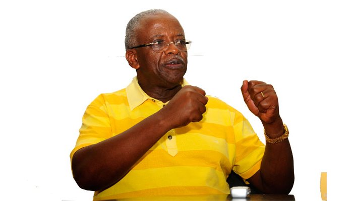 Former Prime Minister Amama Mbabazi vowing to flex muscles ahead of the 2016 campaigns.