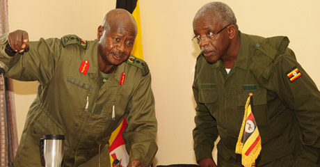 Two Long time buddies Amama Mbabazi and President Yoweri Museveni no longer see eye to eye.