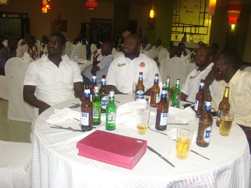 Rugby Cranes  Star Drown In Booze At Imperial Royale Hotel. 