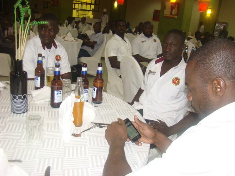 Rugby Cranes  Stars  Swallow Pints  Like Fish At Imperial Royale  Hotel. 