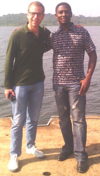Mitti Ivan (R) With Zungu Friend