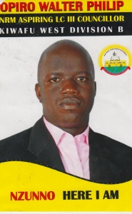 Das Handling Manager Walter Phillip Opiro. 