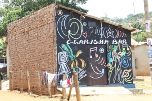 Golf Star Sendaula's Clarisha Bar in Lugonjo Nakiwogo.