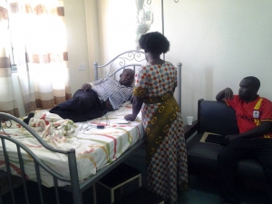 NOTU Boss Owere In Clinic Getting Treatment Over Deadly Snake bite.
