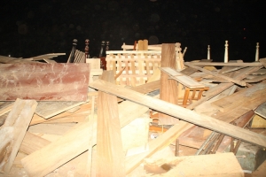 Some of the furniture that was saved.