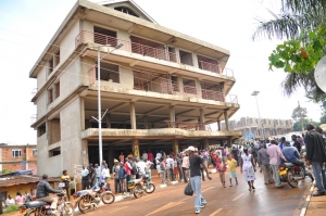 City Tycoon Faridah's Storied Building In Entebbe where the babe was raped.