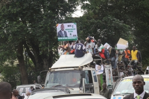Mayor Kayanja's supporters paralysed Entebbe.