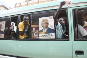 Mbabazi's boys screaming like crazy.