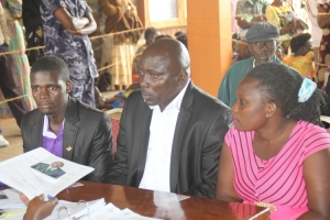 Namayirira receives his nomination forms after successfully being nominated.