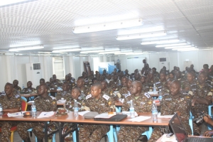 UPDAF Officers in a training session.