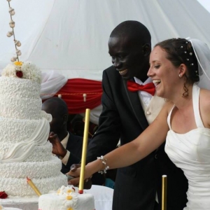 Alex Kintu Brandon with Zungu Babe