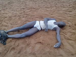 Body found at sports beach.