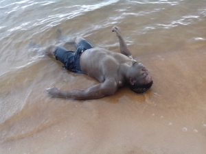Body retrieved from the lake.