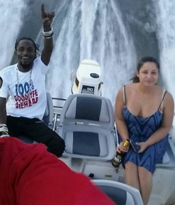 Radio With Zungu Babe On Boat Cruise