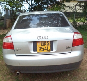 The convict's car at Entebbe court