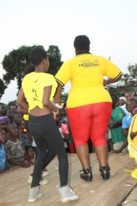 Catherine Kusasira with huge butt.