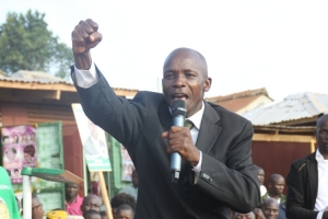 DP's Godfrey Maggwa Ssali now a frustrated after he was caned in the LCV race.