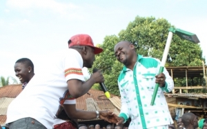 Mbwatekamwa threatening to crush his rivals one by one.