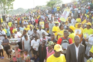 NRM diehards at the campaign rally.