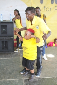 Dr. Jose Chameleone and Sarah Short ready to die for Sevo.
