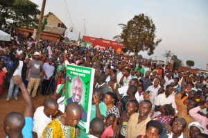 Simon Njala Kaggwa Supporters @Kawuku Trading Centre