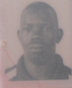 Wanted Man Kasujja Moses Bim on the run.