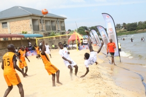 Buwanika Bulls (in Orange) beat Nkumba Select 3-0.