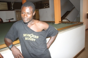 Bukedde TV Reporter Kigongo Sebalamu was assaulted in the melee.