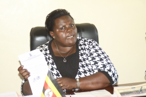 RDC Kirabira ordered the arrest of Ssali Martin after he started fooling around in her office.