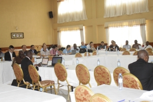 Some of the Chinese Agricultural experts at the official launch of the project.