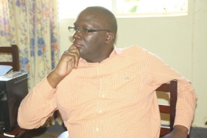 Ssali Martin in deep thoughts after landing in hot frying pan.