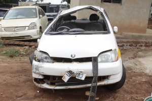 The deceased is reported to have rolled out of the car.