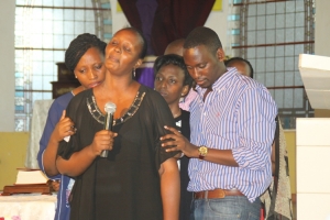 The kids promised to uphold the dad's virtues.