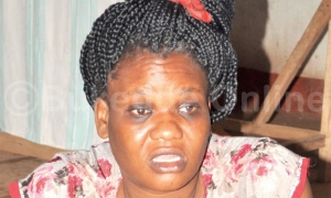 Connie Mukasa ln  shock.