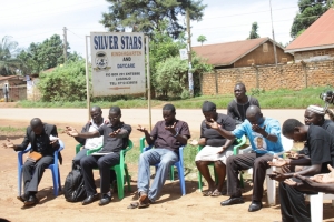 FDC Supporters in the prayer campaign on Tuesday.