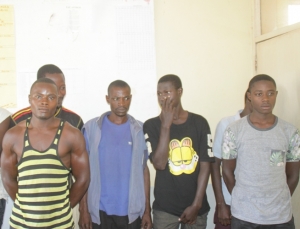 Swagger Attackers deadly Gang arrested at Entebbe Police Station.