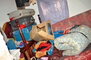 The personal belongings.