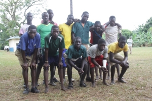 Under-16 boy's team that will represent Entebbe in Masindi.