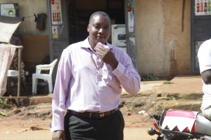 Saidi Katunguka sweating Plasma.