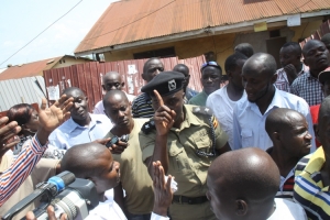 Kaheebwa warning to crush all wrong elements.