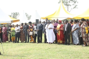 Several Members of Parliament turned up to bid farewell to Doreen Tashobya.