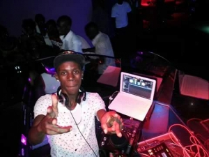 DJ Pitto feeling sweet.