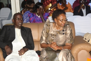 Captain Gerald Okweyo and wife Alice Okweyo after handing over their daughter.